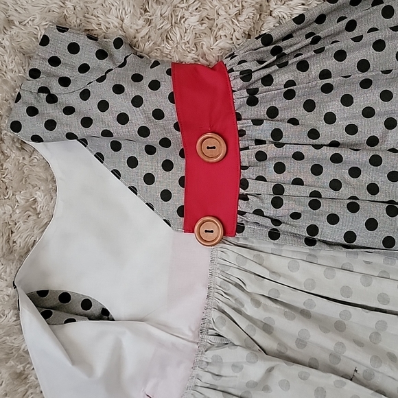 Girl's Christmas Dress - Picture 3 of 5